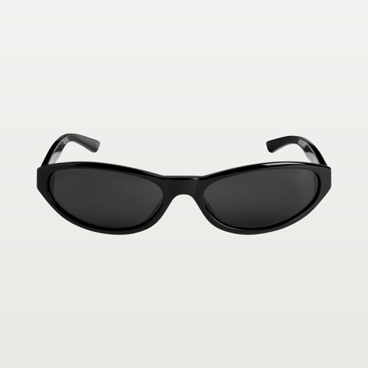 Balenciaga Neo Round Sunglasses in Black