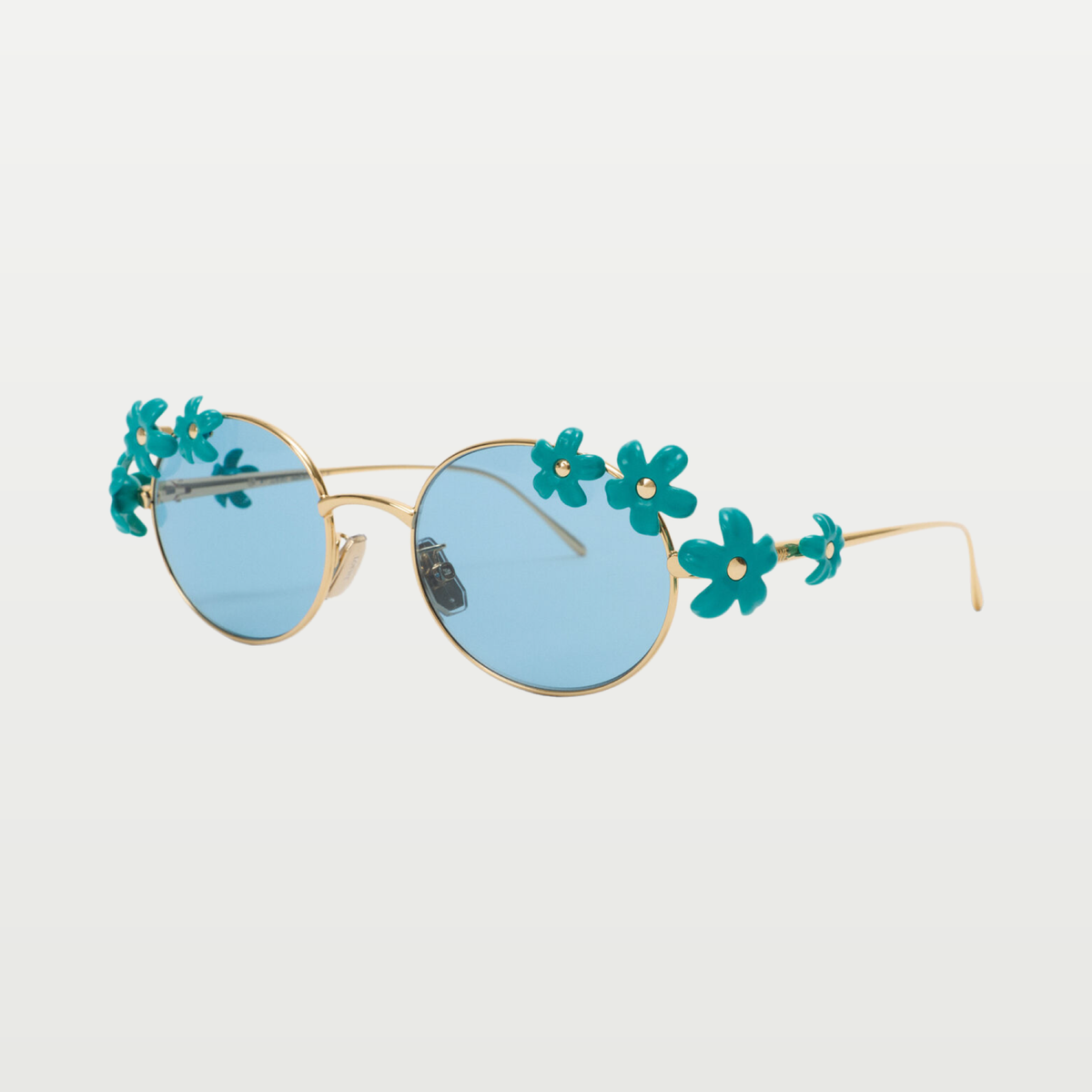 LOEWE Daisy Field sunglasses in Light Blue