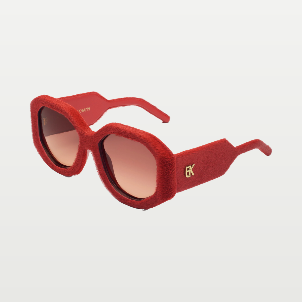 Emmanuelle Khanh Sunglasses ANCORA — ROSSO