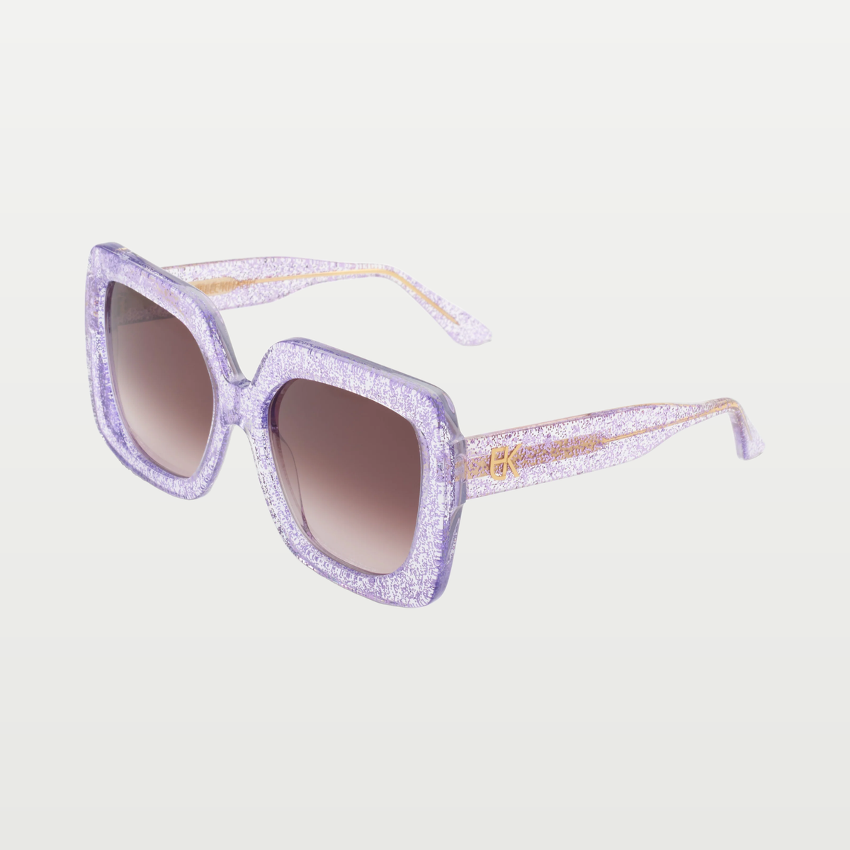 Emmanuelle Khanh Sunglasses 5082 — LILAC SEQUIN