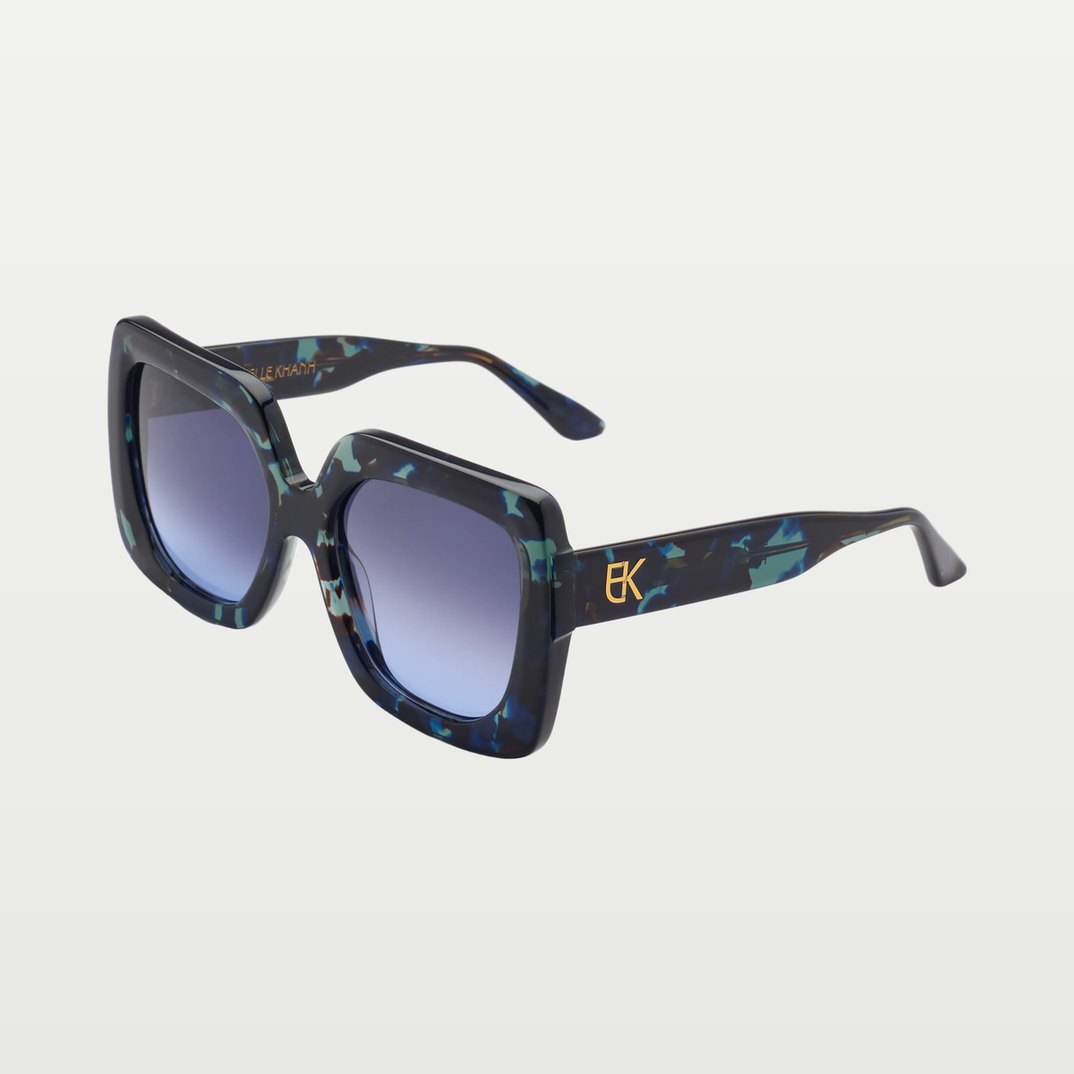 Emmanuelle Khanh Sunglasses 5082 — ORGANIC BLUE PEARL RADIANCE