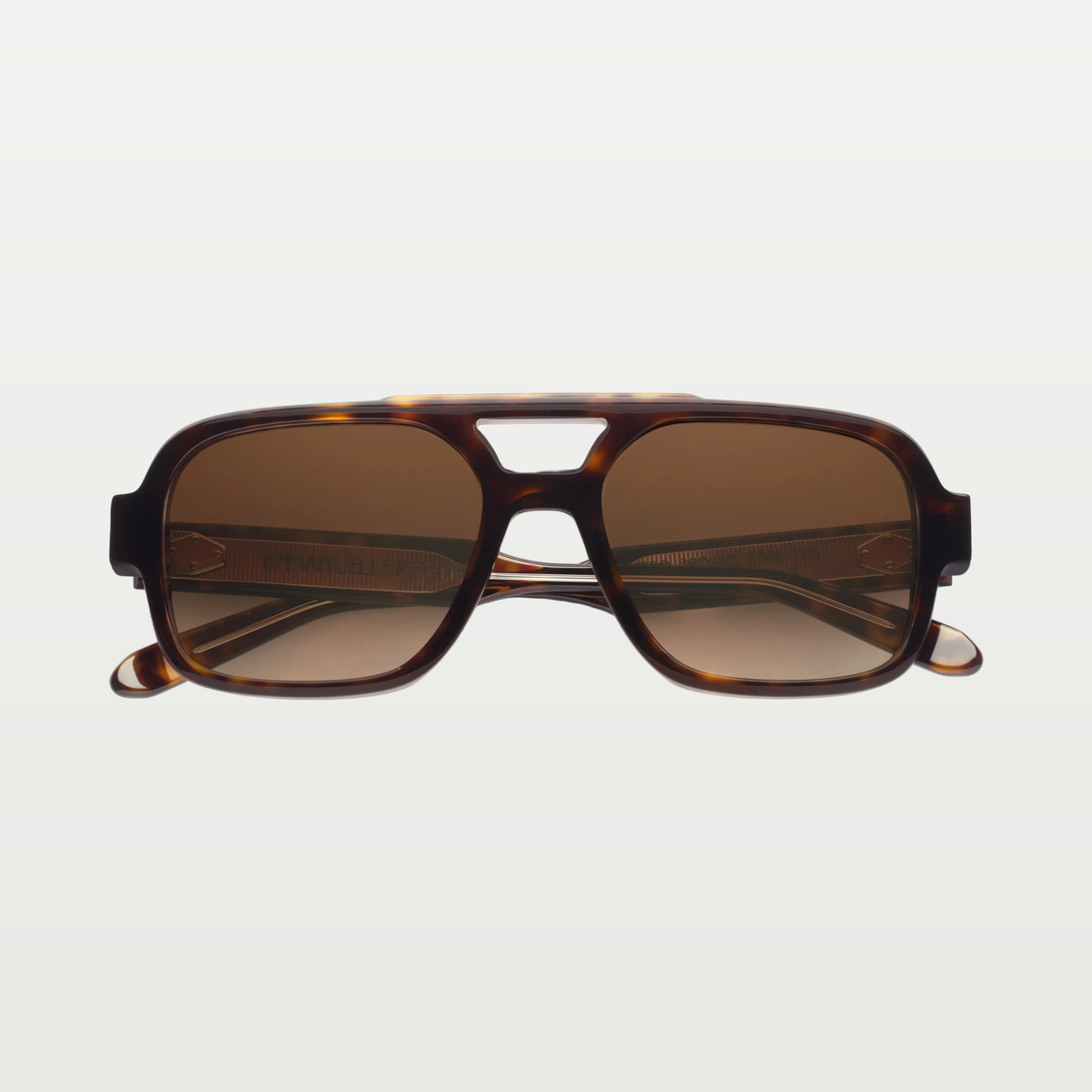 Emmanuelle Khanh Sunglasses HERO — CLASSIC ORGANIC HAVANA