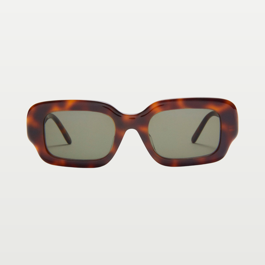LOEWE Rectangular Slim sunglasses in Havana