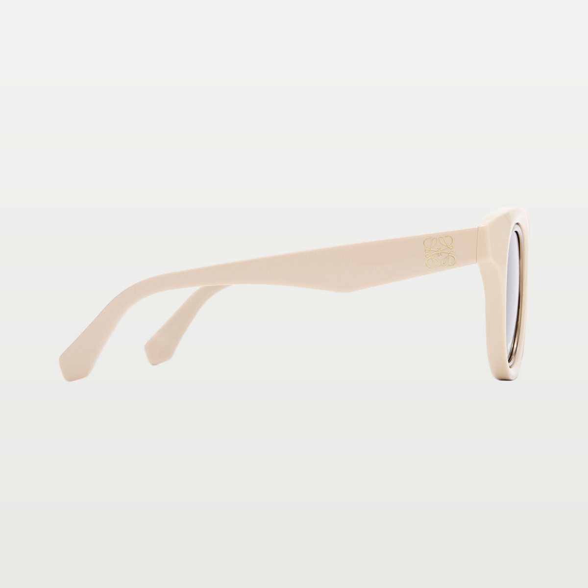 LOEWE Mini Anagram Butterfly sunglasses in Cream