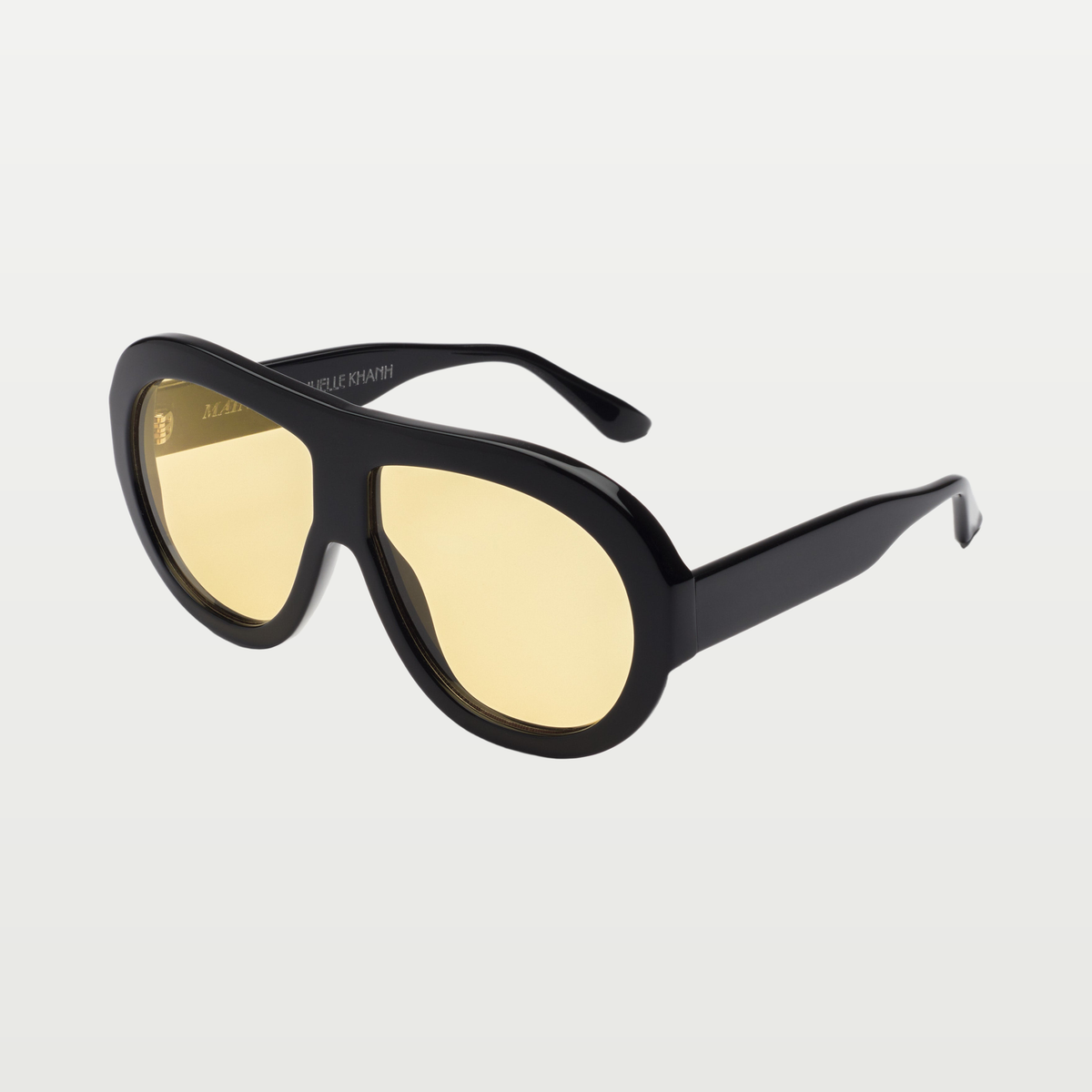 Emmanuelle Khanh Sunglasses MAINS — ORGANIC BLACK