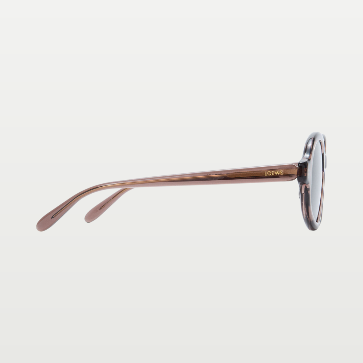 LOEWE Delta Slim sunglasses in Transparent Brown