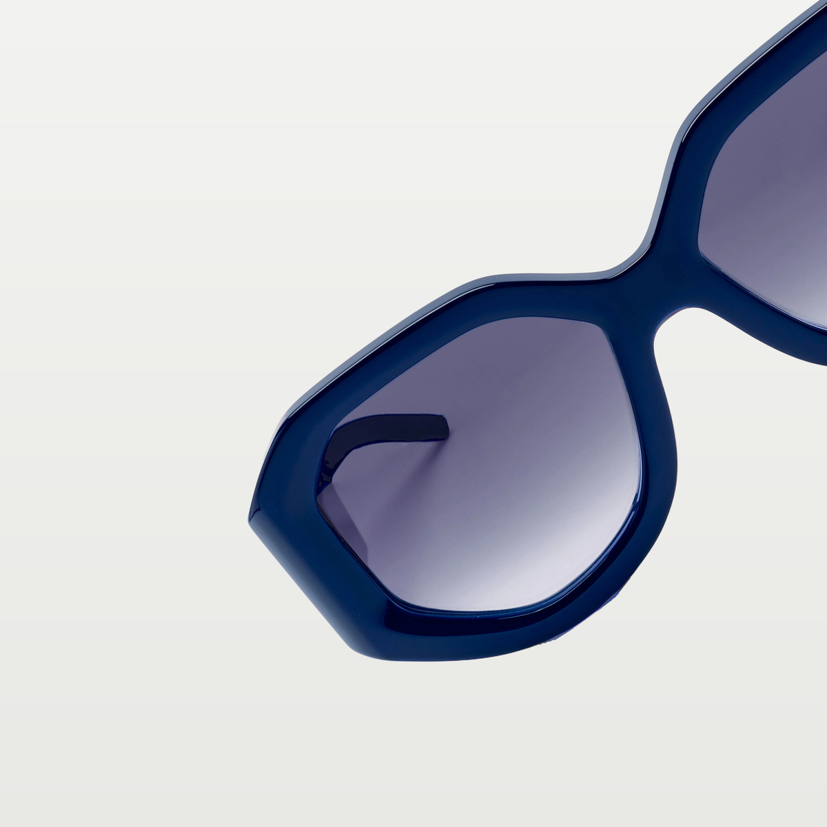 Emmanuelle Khanh Sunglasses 3082 — GLOSSY BLUE