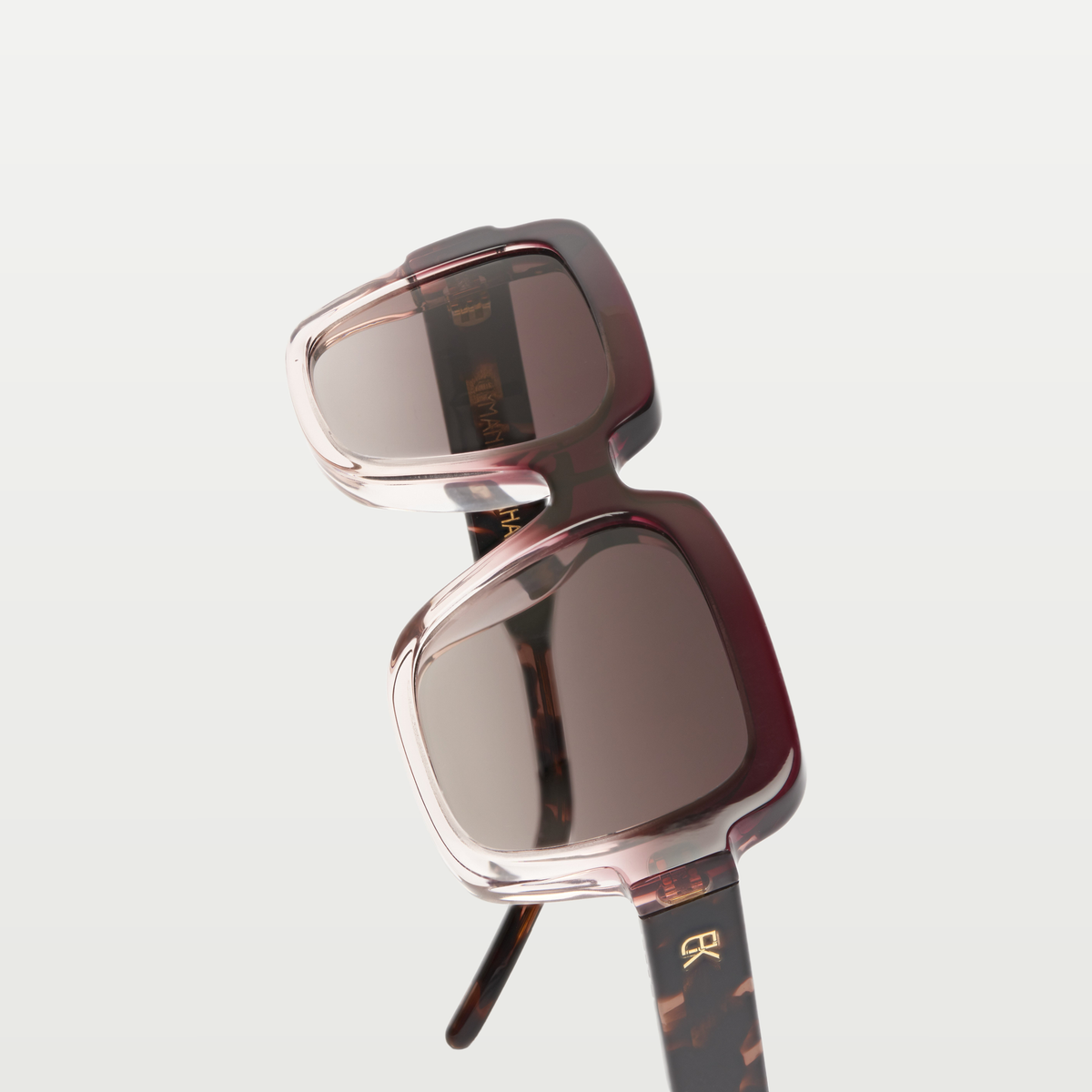 Emmanuelle Khanh Sunglasses BAMBINO — ROSEWOOD GRADE