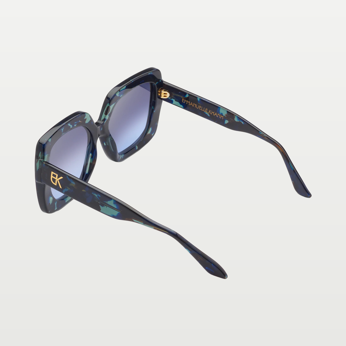 Emmanuelle Khanh Sunglasses 5082 — ORGANIC BLUE PEARL RADIANCE