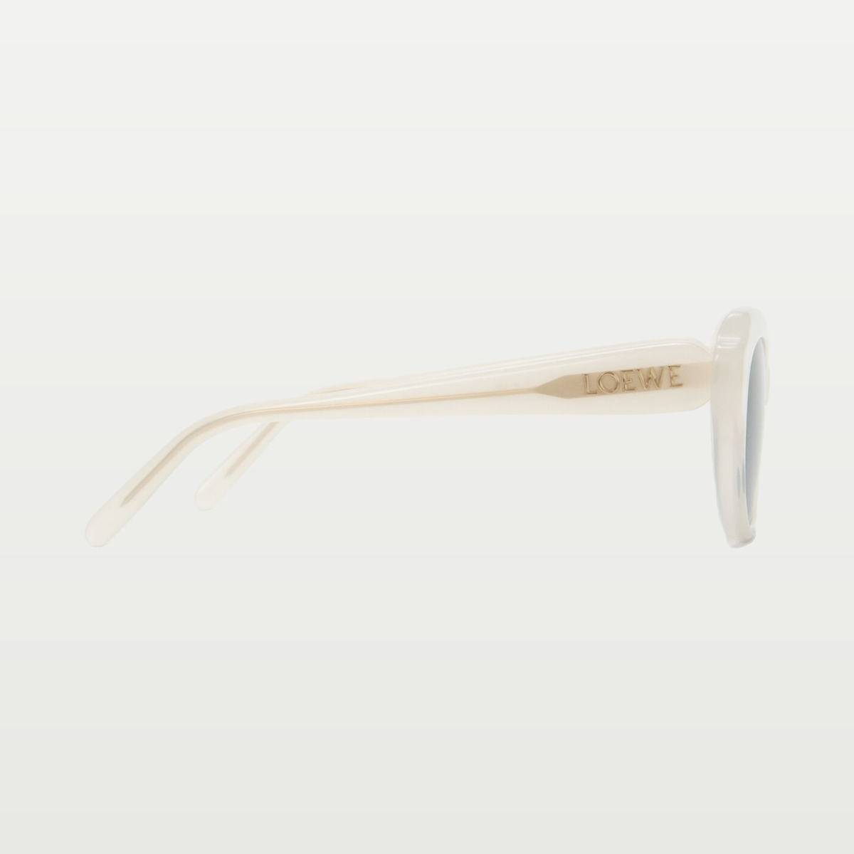 LOEWE Swan Slim sunglasses in Milky Ivory