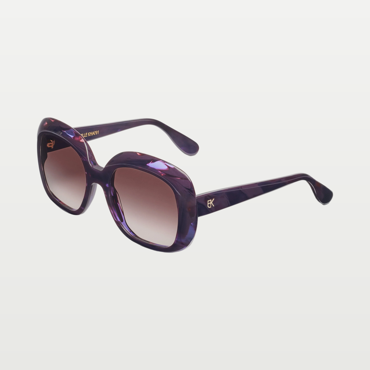 Emmanuelle Khanh Sunglasses NOVA — VIOLET MOIRE