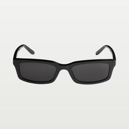 Balenciaga Daily Rectangle Sunglasses in Black