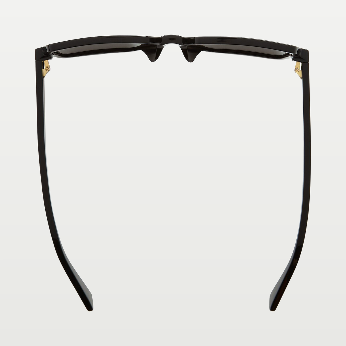 Bottega Veneta Soft Square Sunglasses in Black/grey