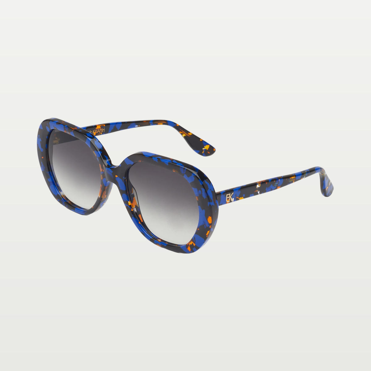 Emmanuelle Khanh Sunglasses ORPHEE-SOL — BLUE SPECKLED