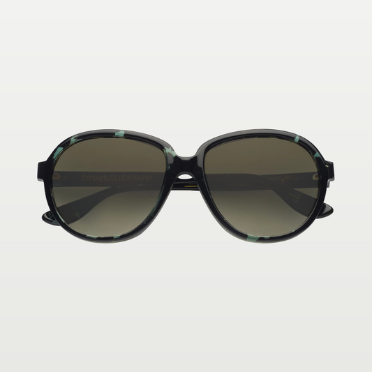 Emmanuelle Khanh Sunglasses MANO-SOL — ORGANIC GREEN RADIANCE