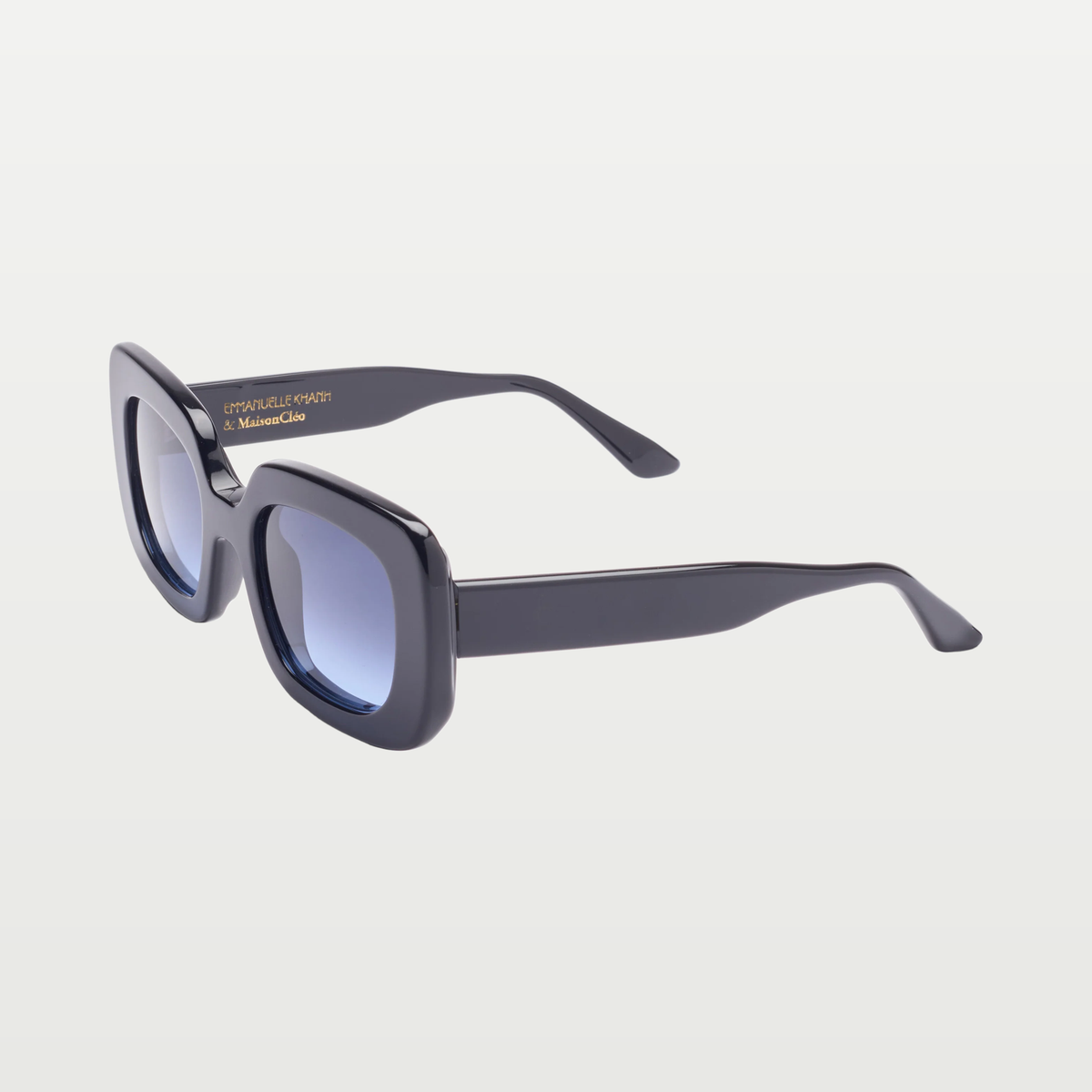 Emmanuelle Khanh Sunglasses MC01 — ORGANIC BLACK