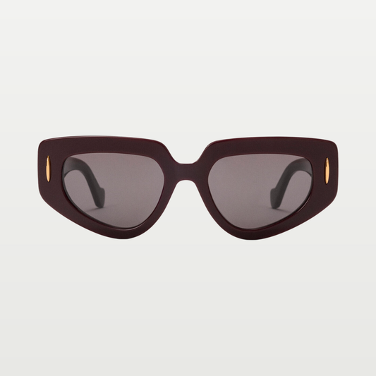 LOEWE Small Butterfly Screen sunglasses in Dark Chestnut
