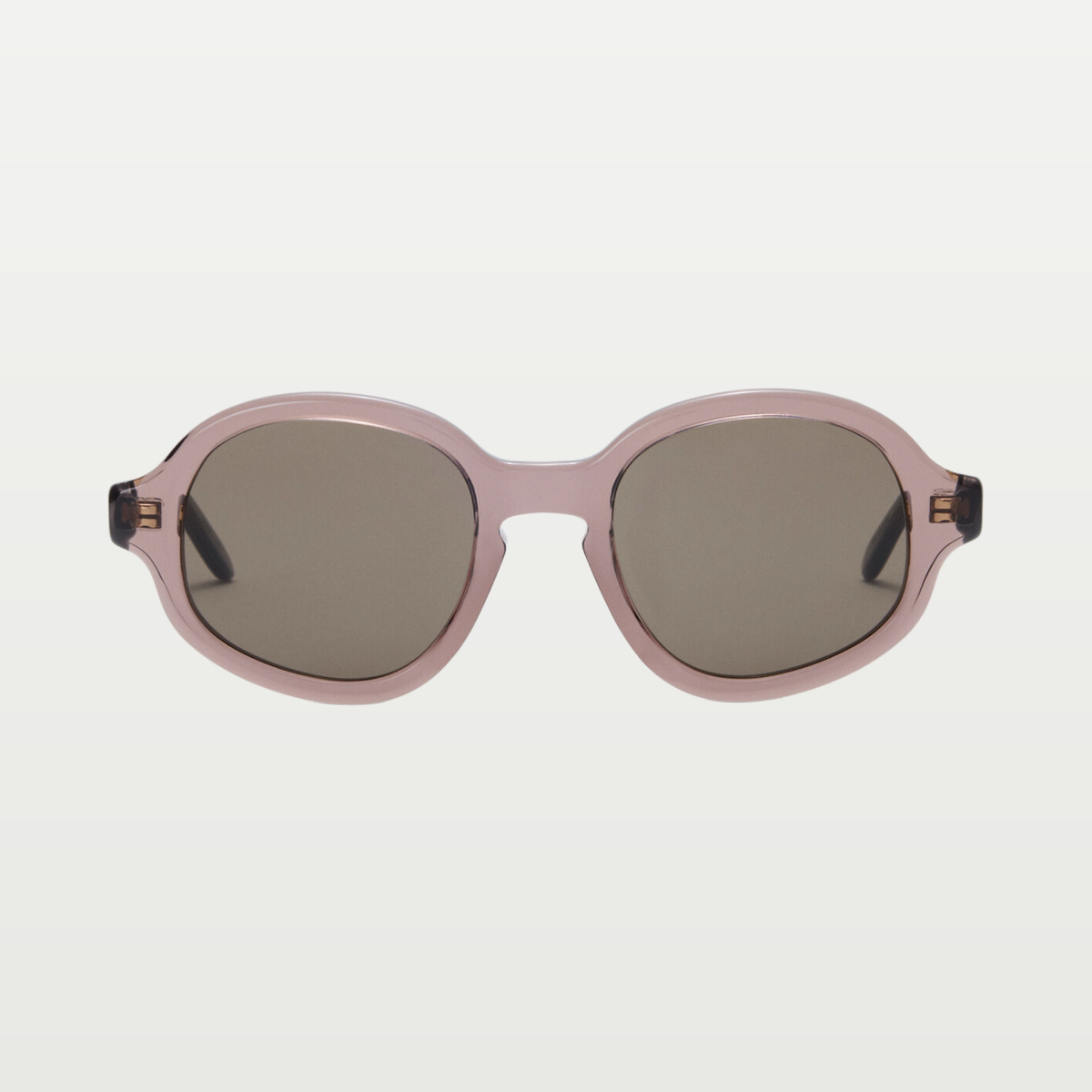 LOEWE Delta Slim sunglasses in Transparent Brown