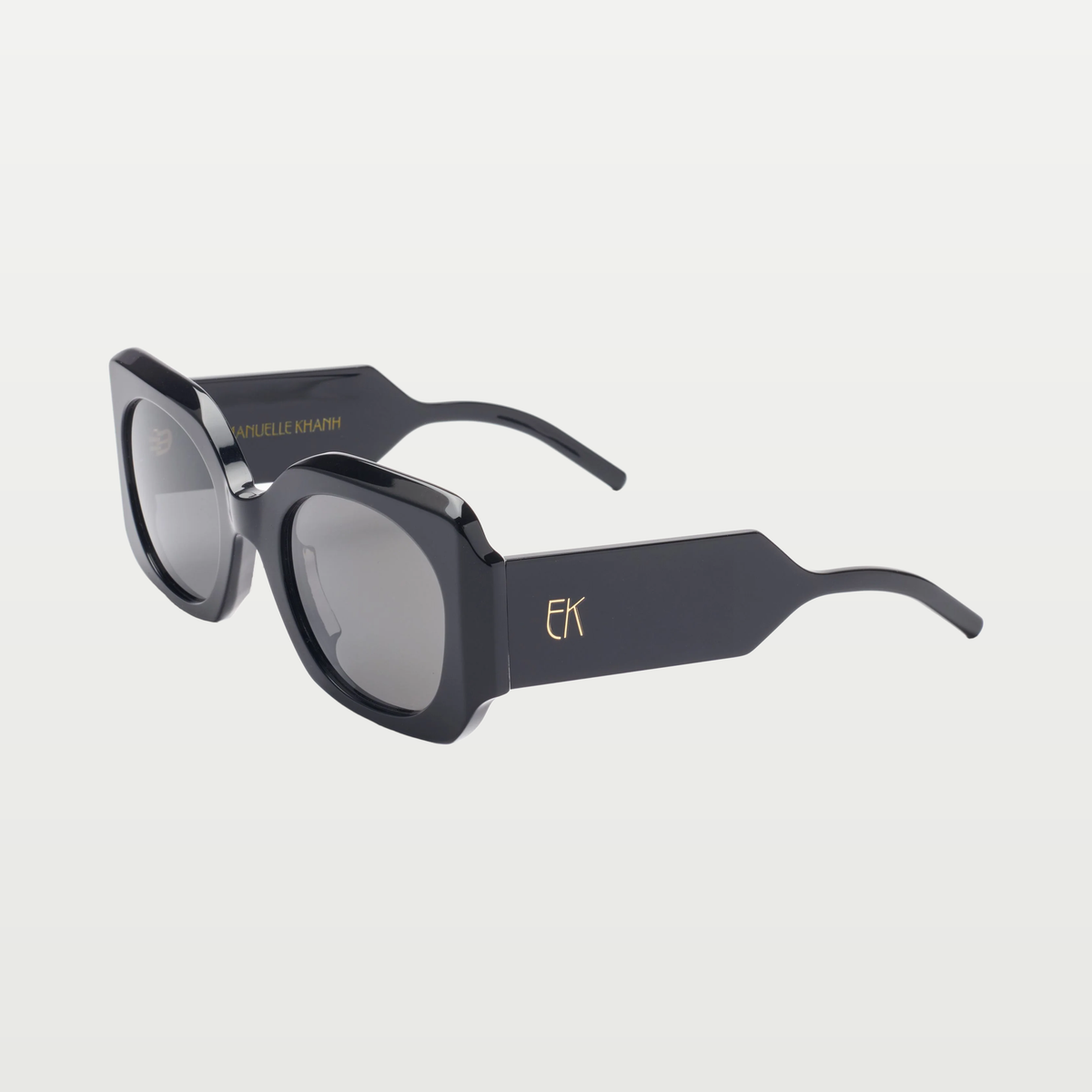 Emmanuelle Khanh Sunglasses 8065 — ORGANIC BLACK