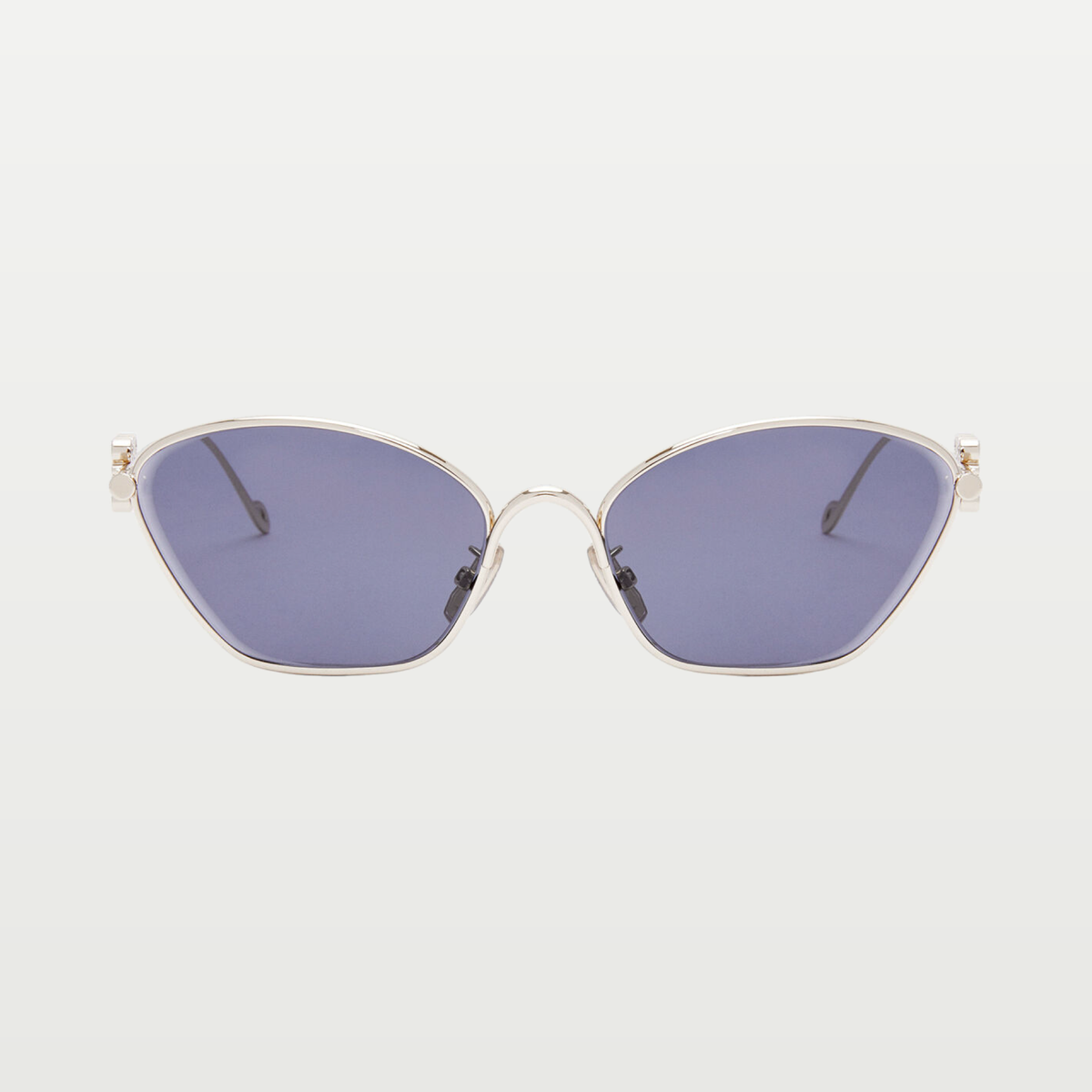 LOEWE Anagram hexagonal sunglasses in Solid Blue