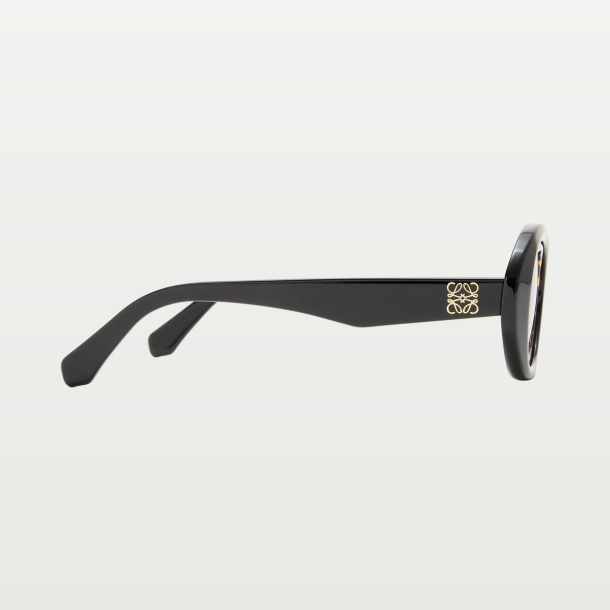 LOEWE Mini Anagram Oval sunglasses in Black