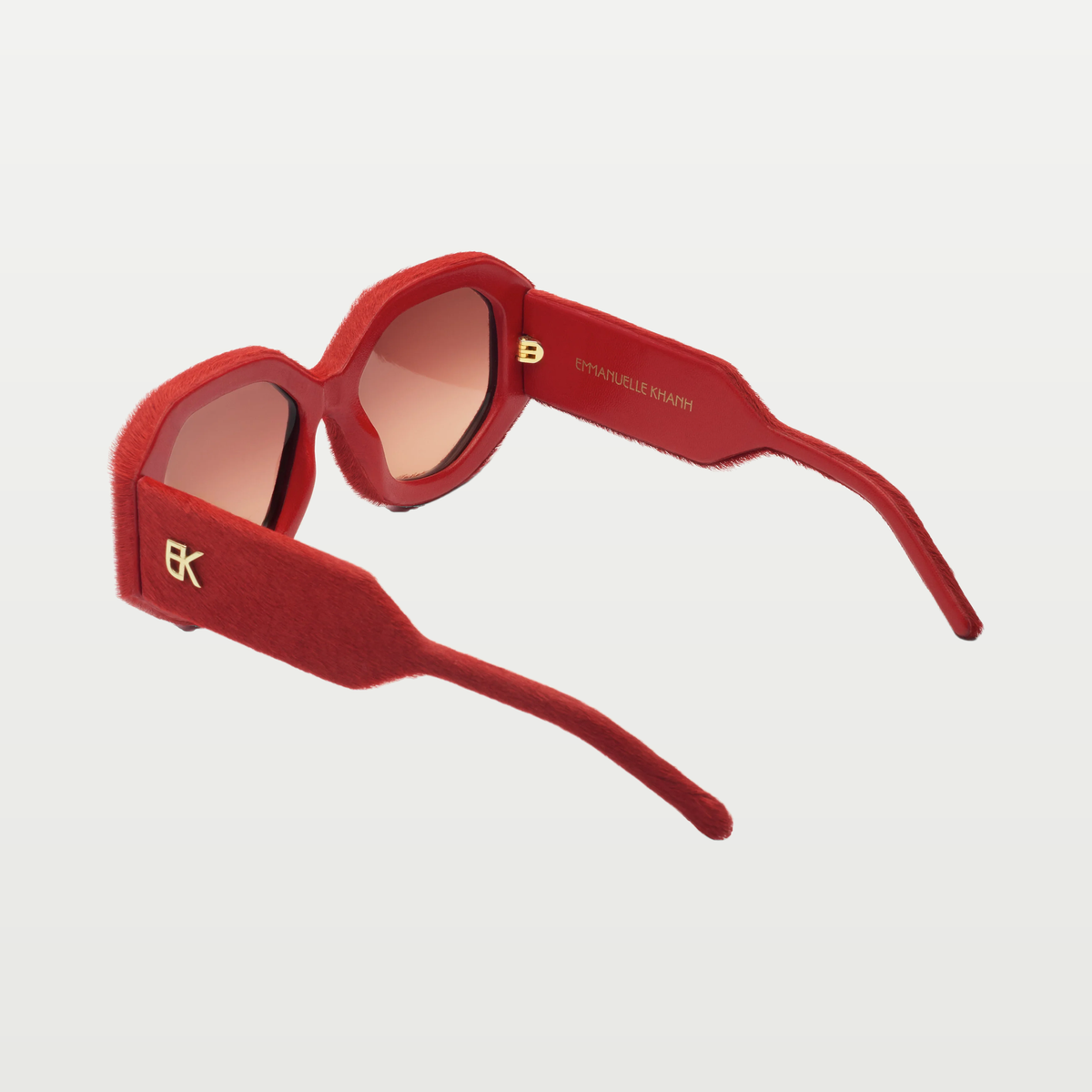 Emmanuelle Khanh Sunglasses ANCORA — ROSSO