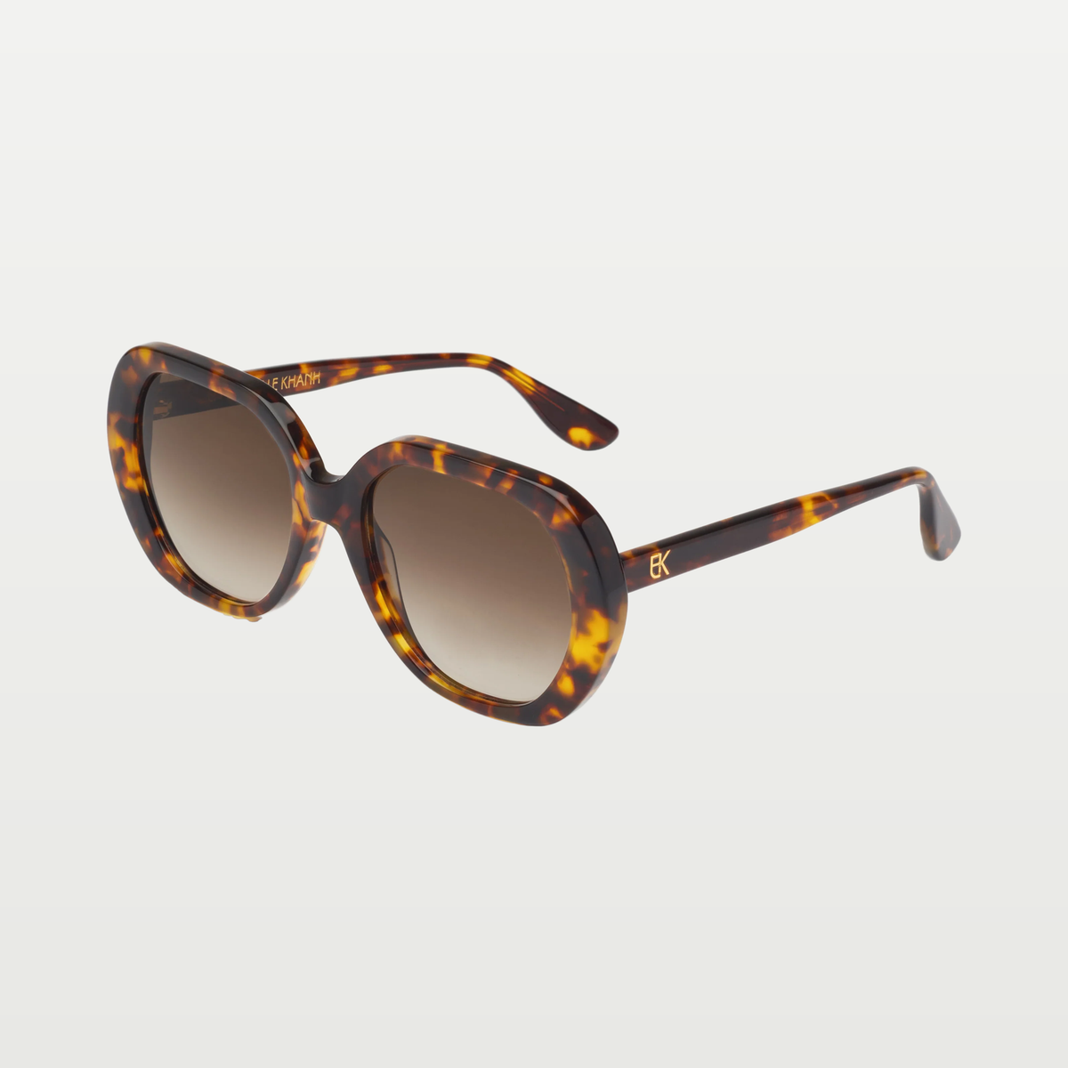 Emmanuelle Khanh Sunglasses ORPHEE-SOL — ORGANIC BRONZE SCALE