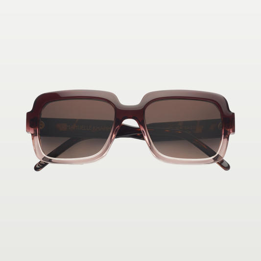 Emmanuelle Khanh Sunglasses BAMBINO — ROSEWOOD GRADE