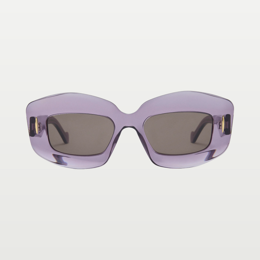 LOEWE Screen sunglasses in Transparent Purple