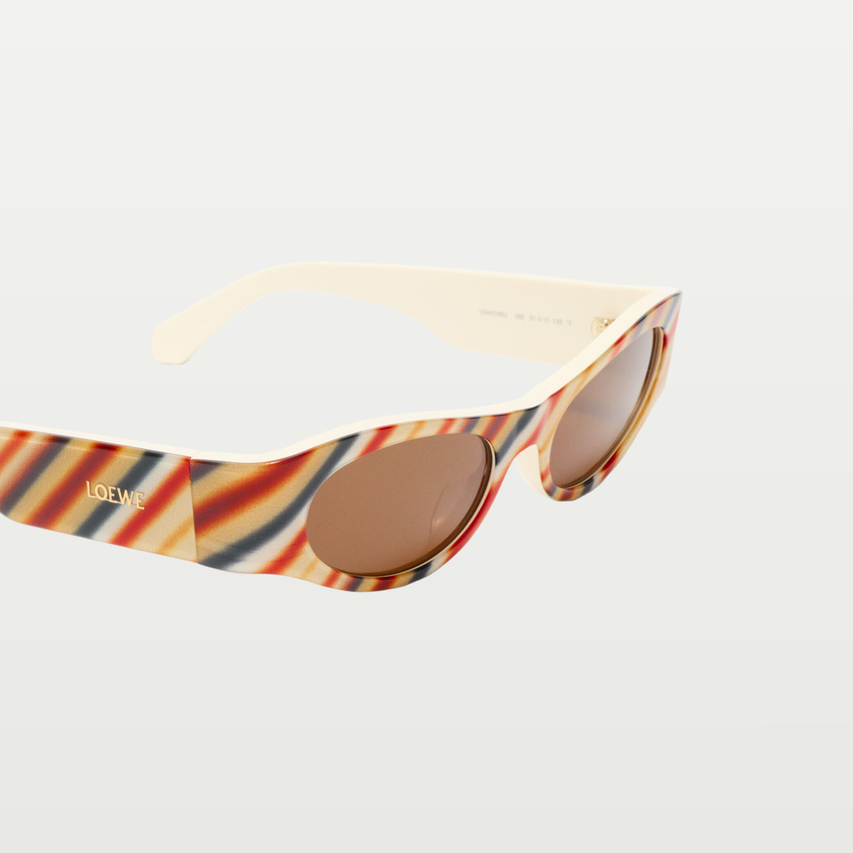 LOEWE Flash Slim Cateye sunglasses in Beige