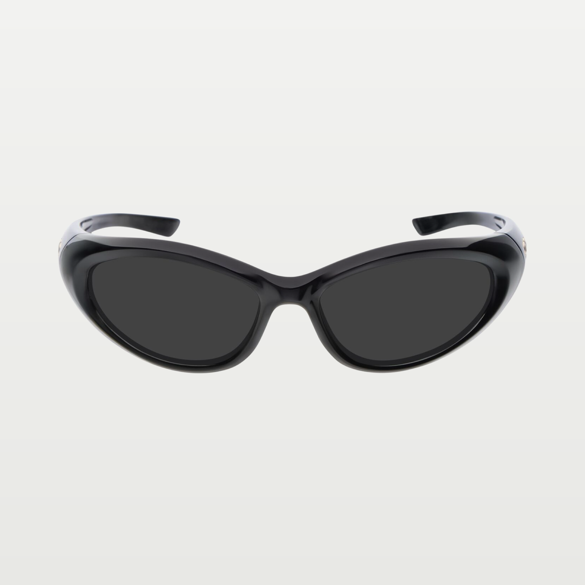 Balenciaga Sporty B Round Af Sunglasses in Black