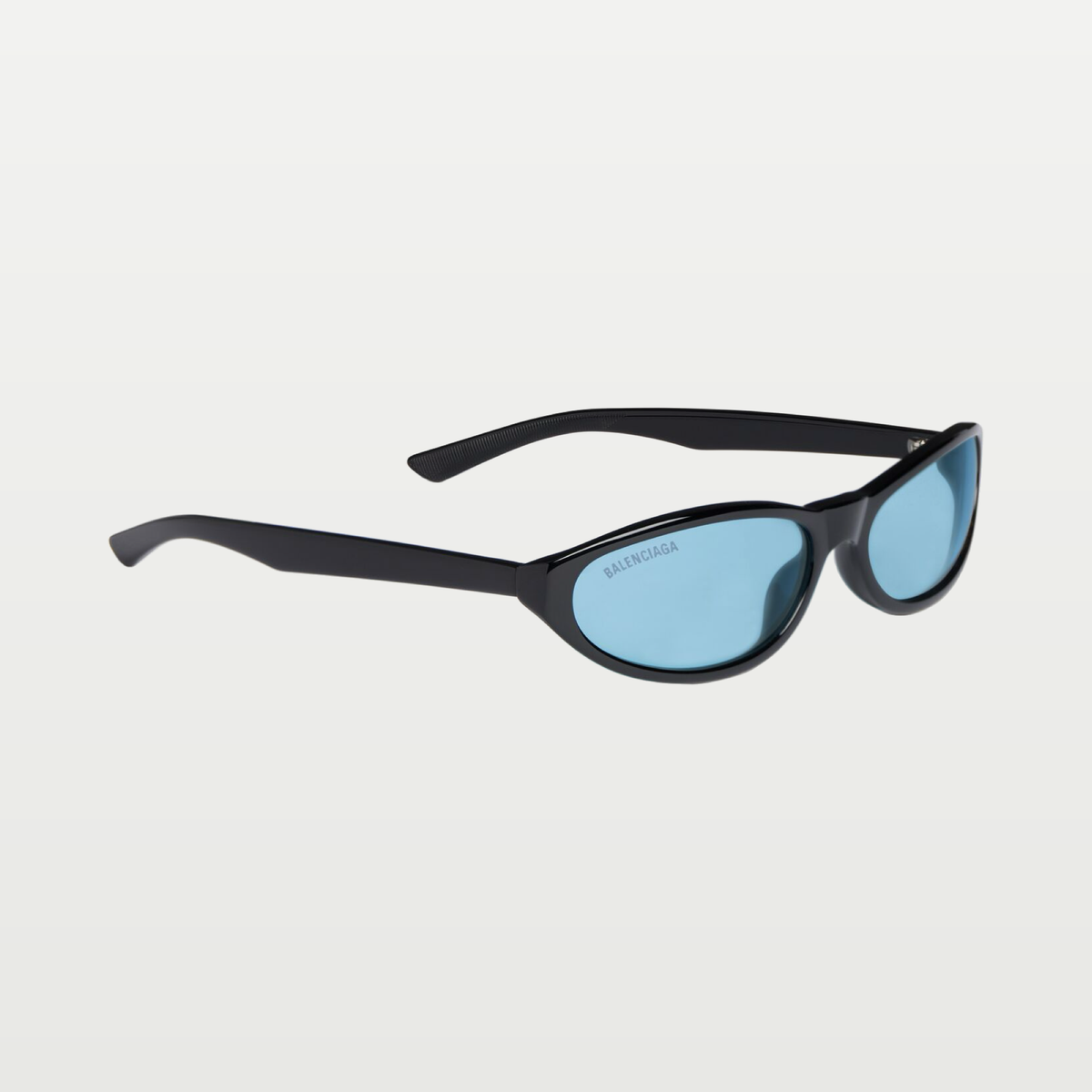 Balenciaga Neo Round Sunglasses in Black