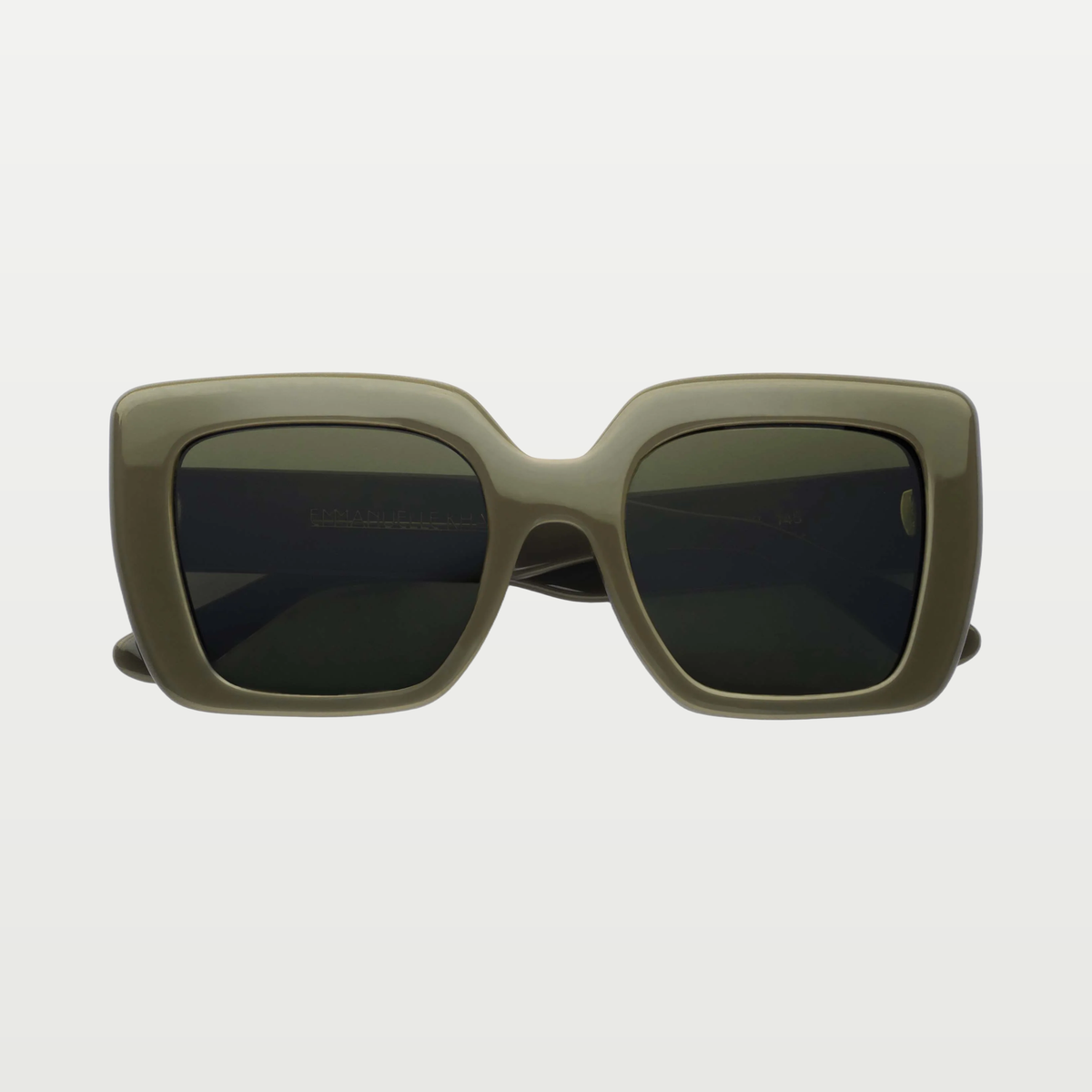 Emmanuelle Khanh Sunglasses FOXY — OLIVE