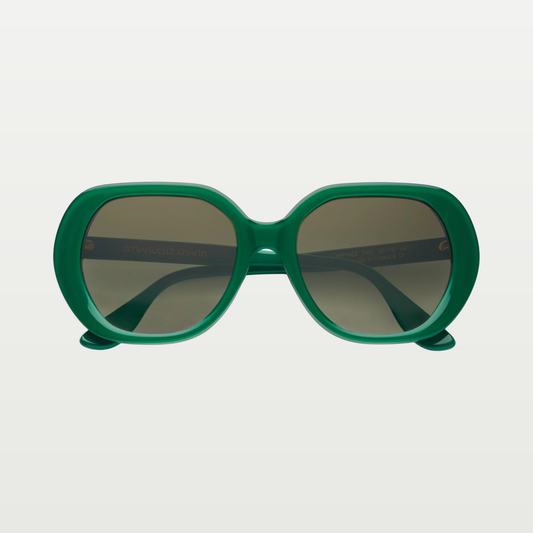 Emmanuelle Khanh Sunglasses ORPHEE-SOL — 95 - English green