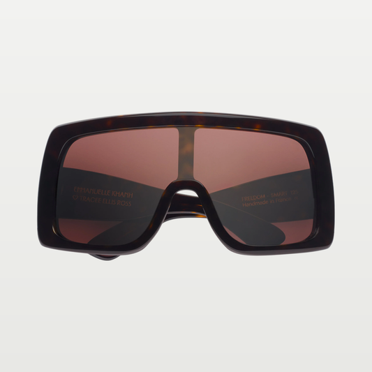 Emmanuelle Khanh Sunglasses FREEDOM — CLASSIC ORGANIC HAVANA