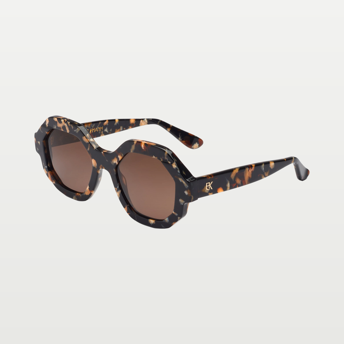 Emmanuelle Khanh Sunglasses 7010 — 36 - Dark Tan