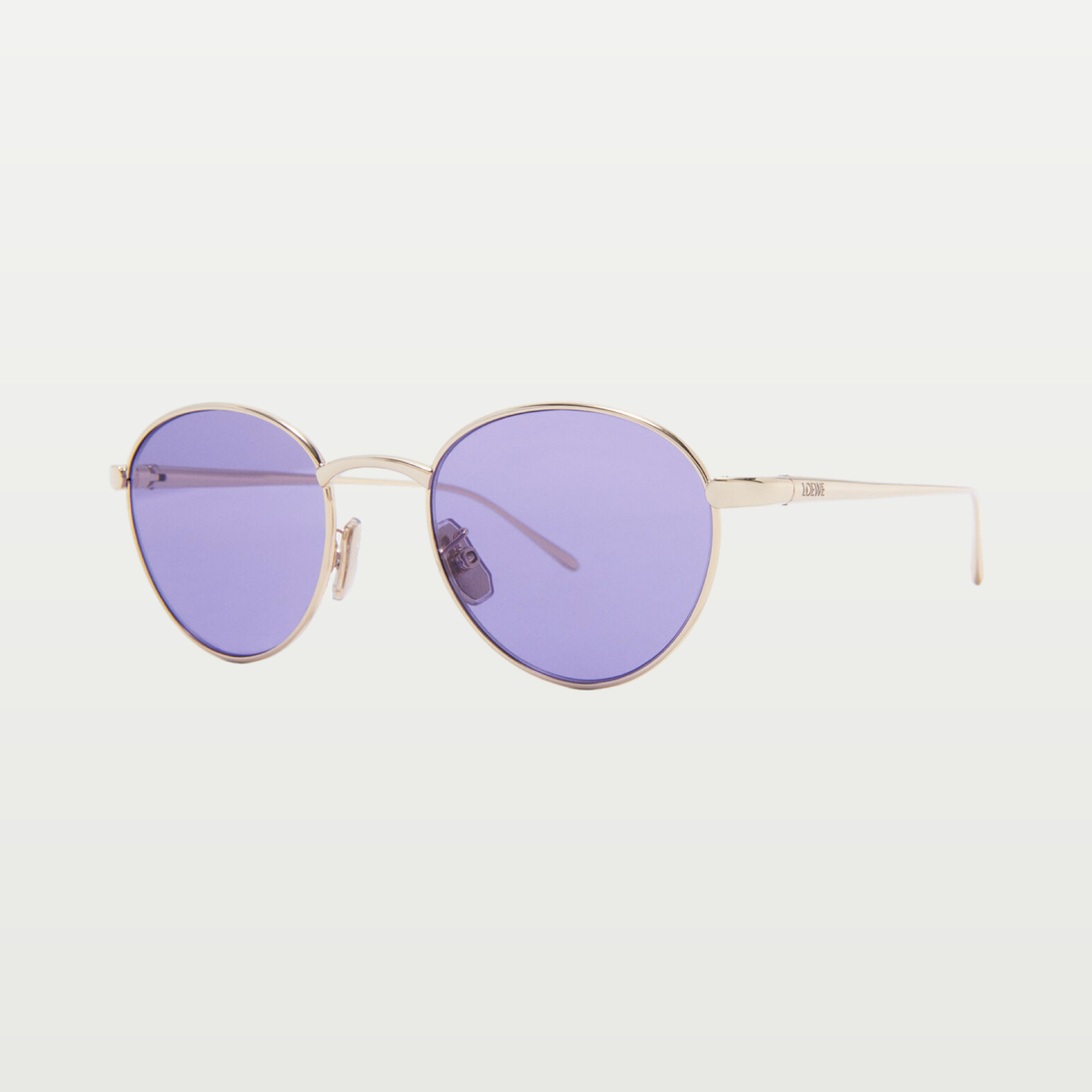 LOEWE Groove Round sunglasses in Purple