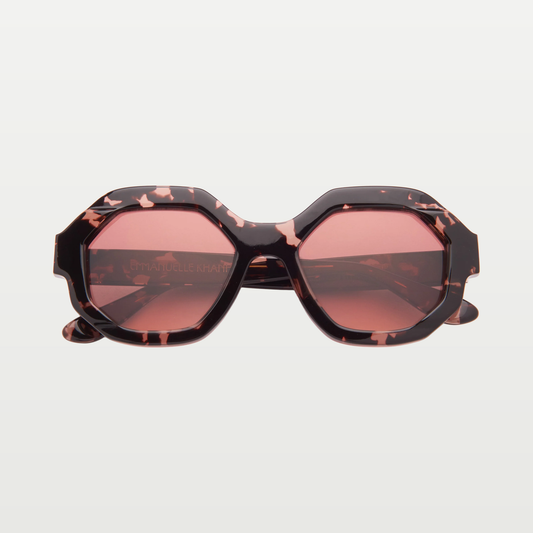 Emmanuelle Khanh Sunglasses 7010 — ORGANIC PINK RADIANCE