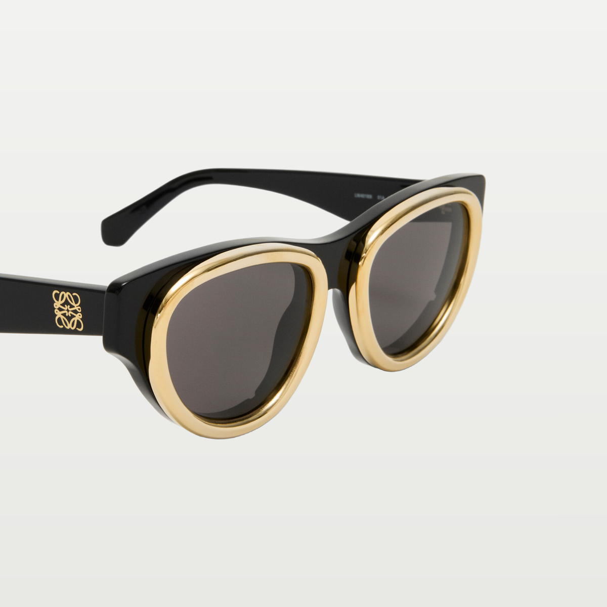 LOEWE Mini Anagram Swan sunglasses in Black