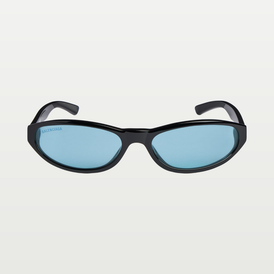 Balenciaga Neo Round Sunglasses in Black