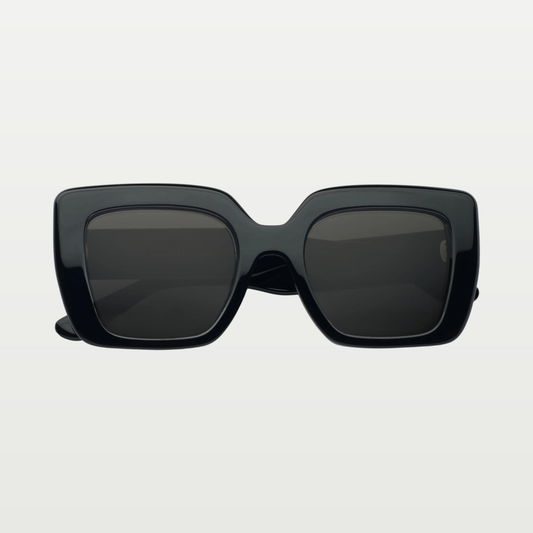Emmanuelle Khanh Sunglasses FOXY — BLACK GLOSSY