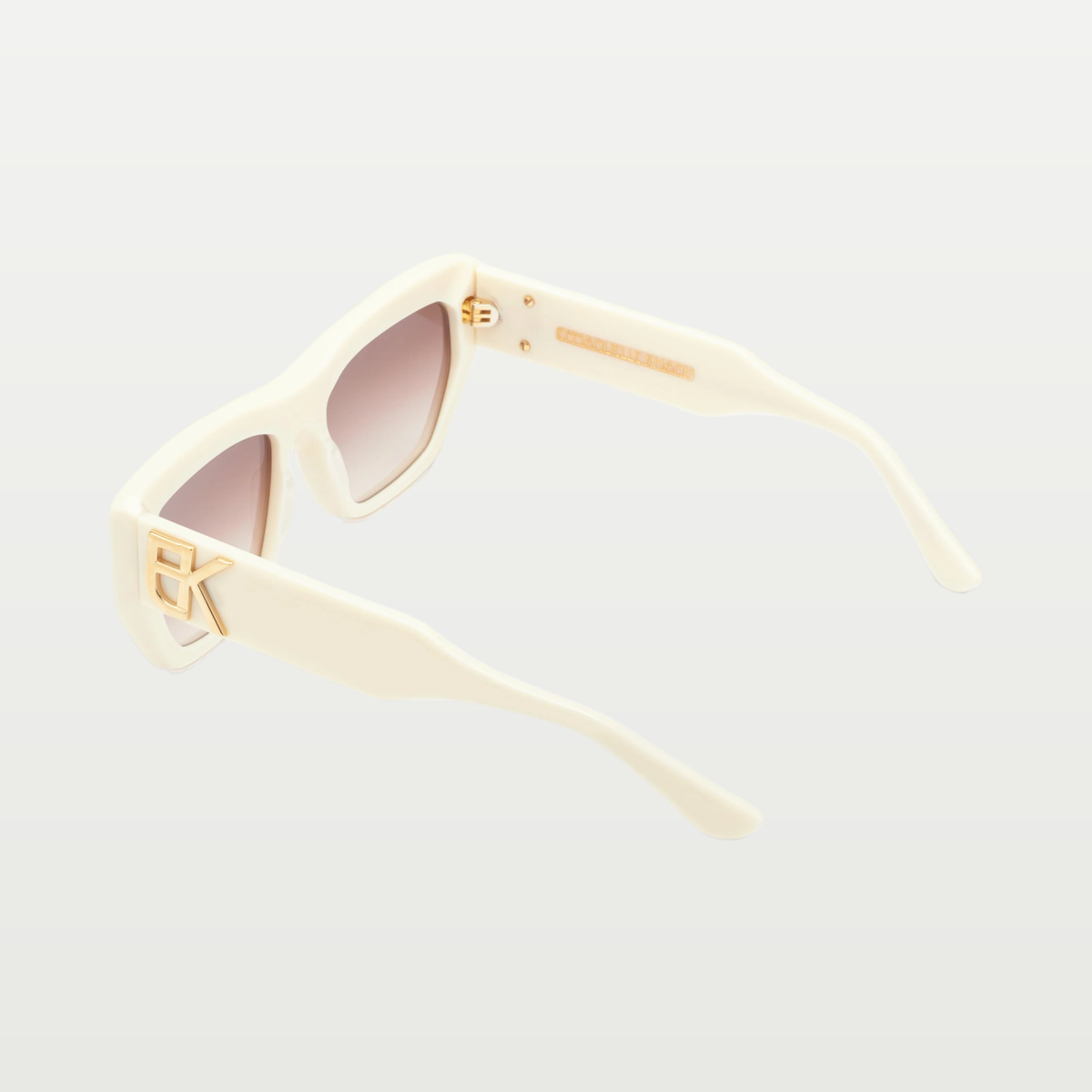 Emmanuelle Khanh Sunglasses SILENCIO — 11 - Egg Shell