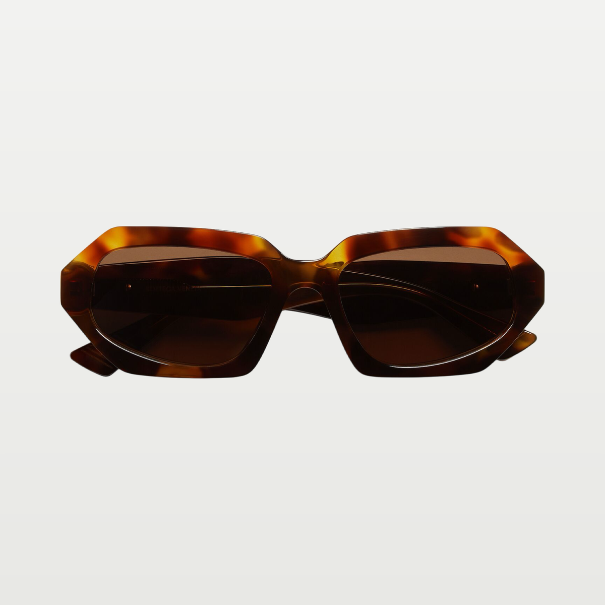 Bottega Veneta Classic Oval Sunglasses in Brow