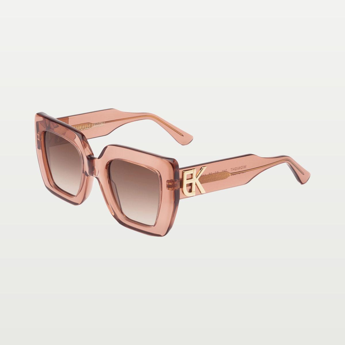 Emmanuelle Khanh Sunglasses MIDNIGHT — SIENA BROWN