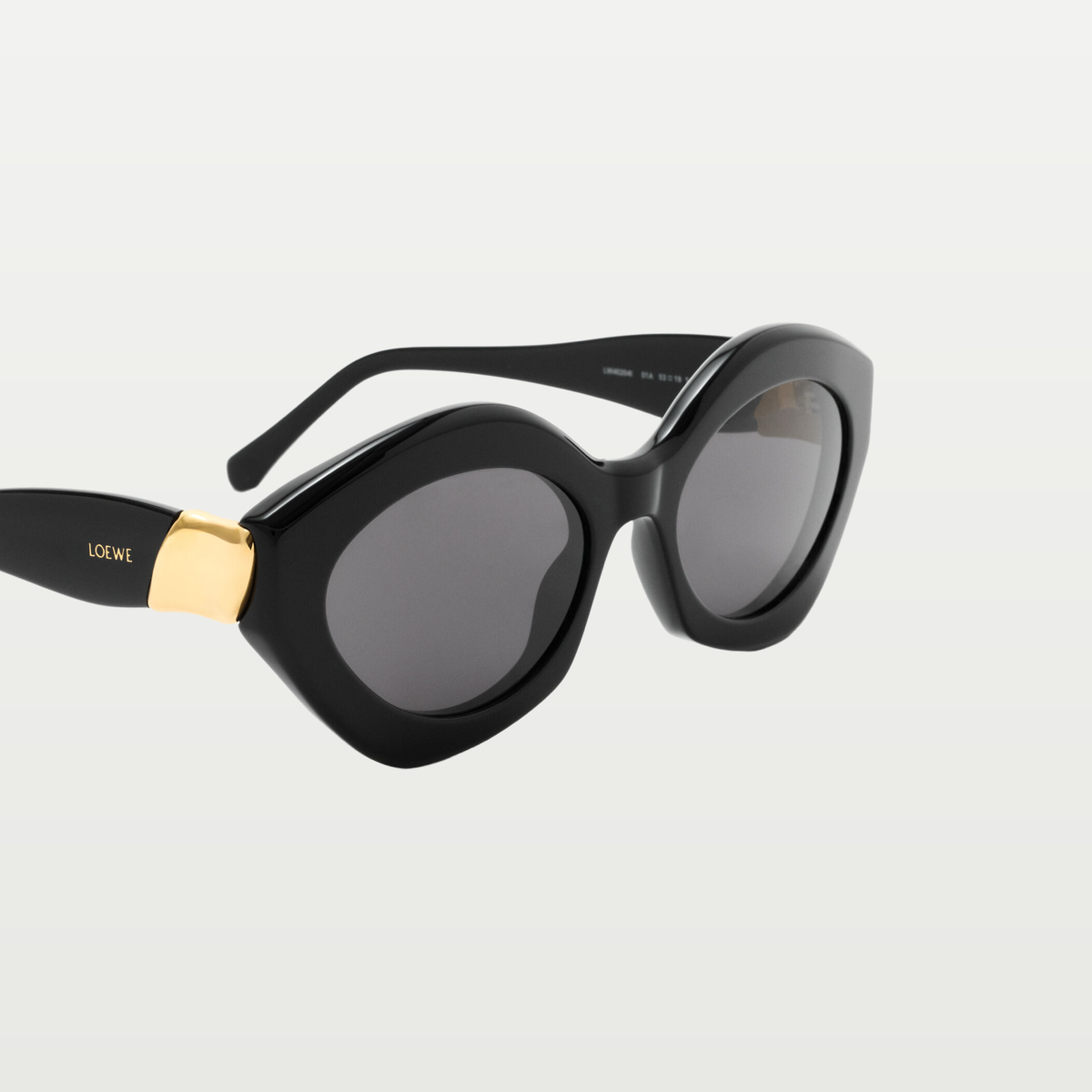 LOEWE Coil Cateye sunglasses in Black