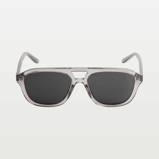 Balenciaga Men's Daily Pilot Sunglasses in Light Grey