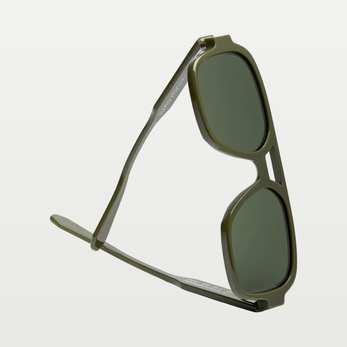 Emmanuelle Khanh Sunglasses HERO — OLIVE