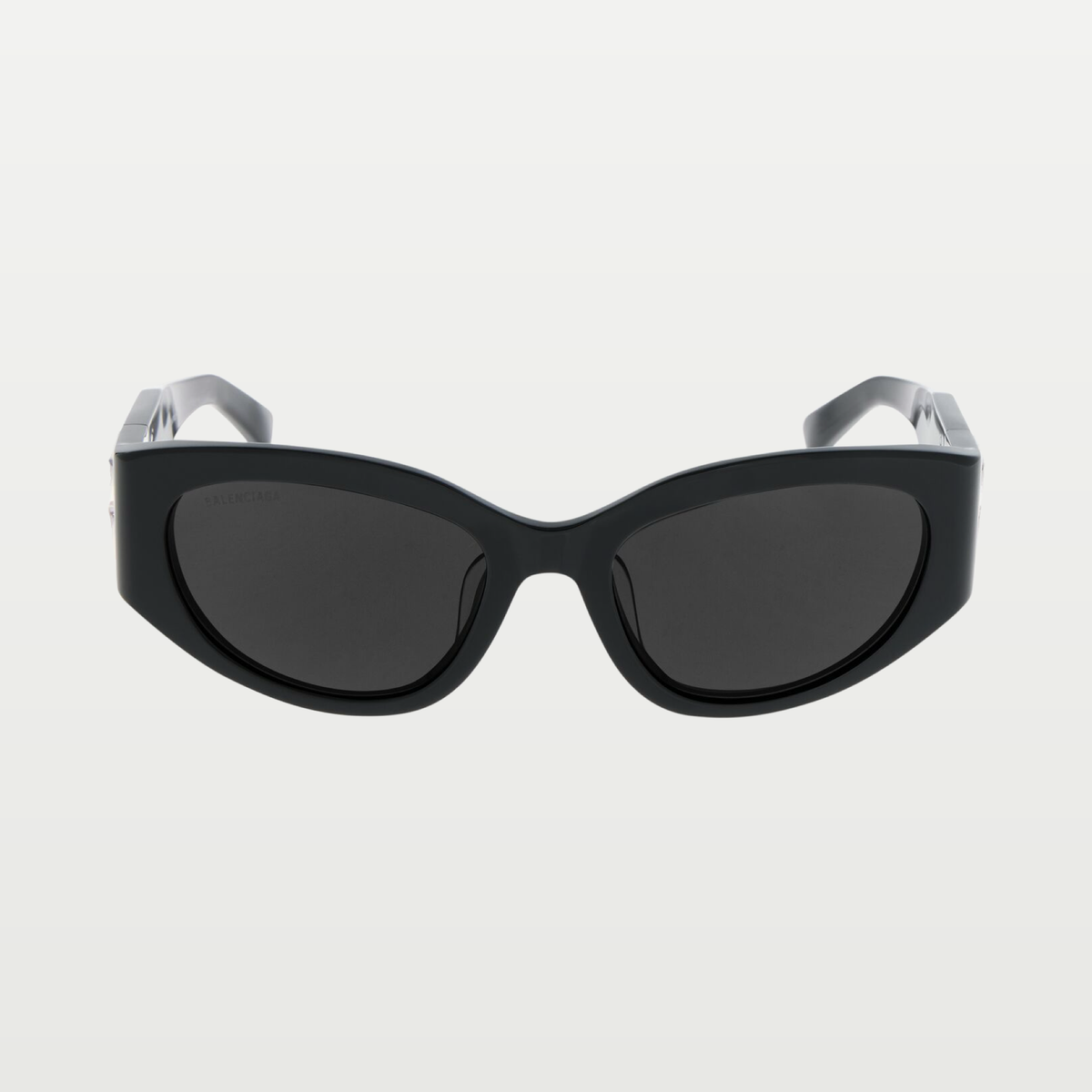 Balenciaga Women's Bossy Round Af Sunglasses in Black