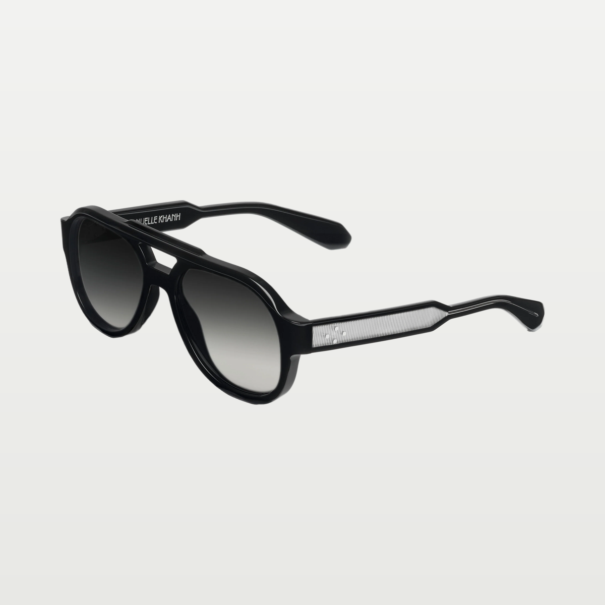 Emmanuelle Khanh Sunglasses ORION — ORGANIC CRYSTAL BLACK - AR
