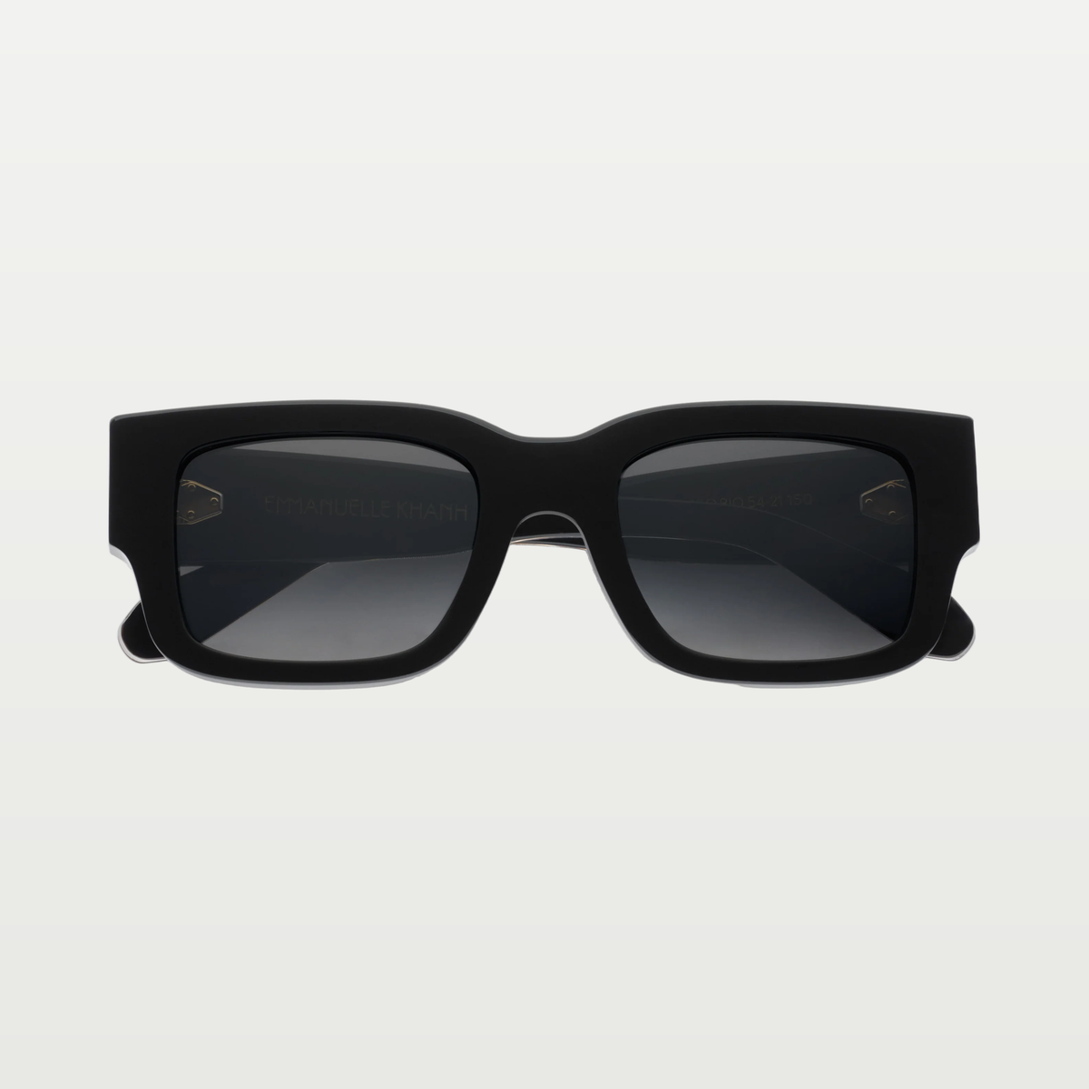 Emmanuelle Khanh Sunglasses CALCUTTA — CRYSTAL BLACK